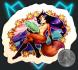 Zoana Witch Hat Sticker
