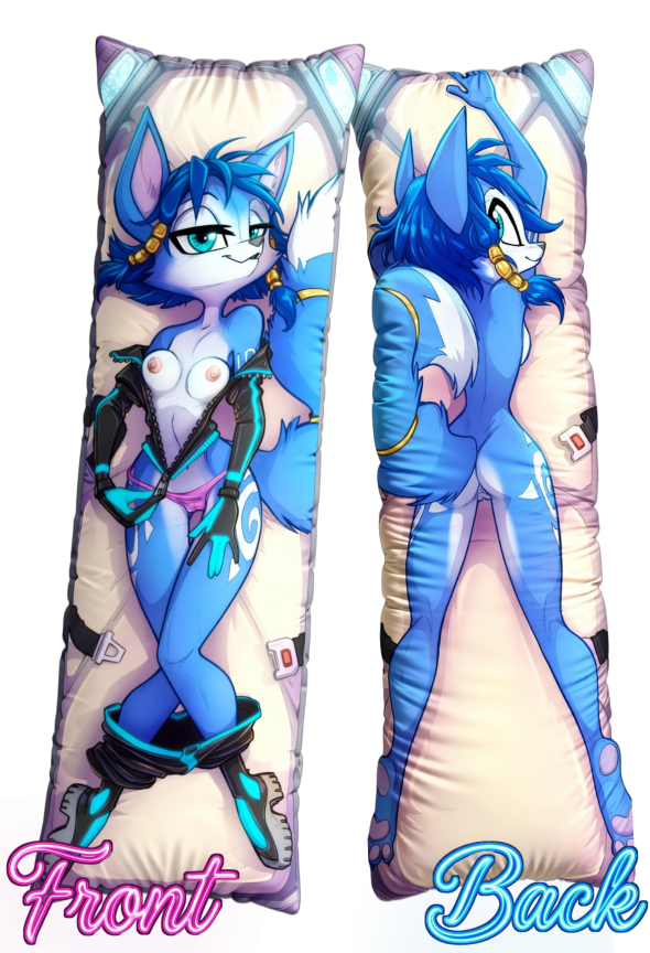 Blue Space Fox Daki NSFW