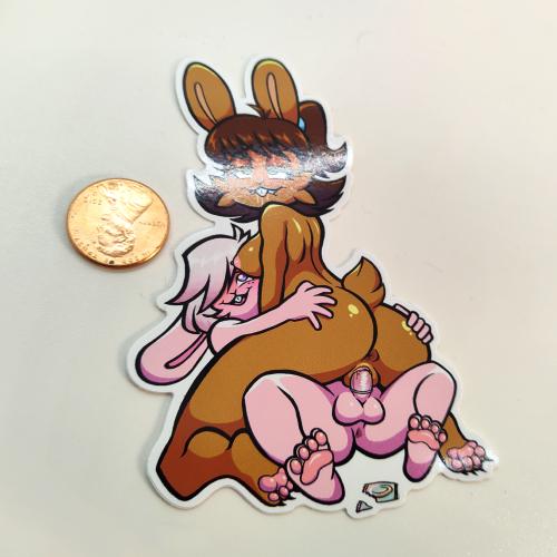 Fuckin' Rabbits Stickers
