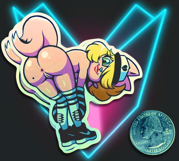 Riana Safety Stretch Sticker NSFW