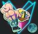 Riana Safety Stretch Sticker NSFW