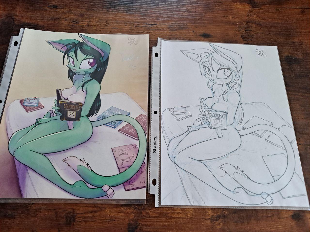 ORIGINAL ART Dreamkeepers Lilith Book Cover NSFW Art and Print
