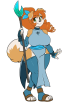 Kibbles Staff Standee